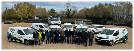 Photo des &#233;quipes Vernazobres et MPA en 2015